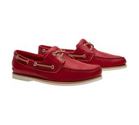 Timberland Classic Boat Shoe Medium Red Full Grain
