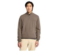 Timberland Cohas Brook Merino, Maglione con Zip a 1/4 da Uomo, TB0A2BF6 (IT, Testo, 3XL, Regular, Regular, Marrone (Choco Chip Heather))