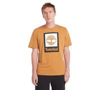Timberland Colored Short Sleeve Tee Maglietta da Uomo, Wheat Boot, XL