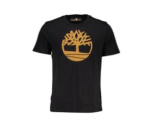Timberland - Cotton T-Shirt - - Tops - Uomo - Nero - S