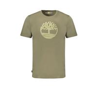 Timberland - Cotton T-Shirt - - Tops - Uomo - Verde - S