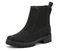 Timberland Courmayeur Valley, Stivali Chelsea Donna, Nero Black Nubuck, 36 EU