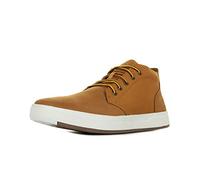 Timberland Davis Square Fabric and Leather Chukka Stivali Uomo, Marrone (Wheat Nubuck),40 EU