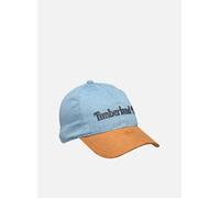 Timberland - Denim Cap with Faux Suede Brim Blu - Cappellino T.U Blu