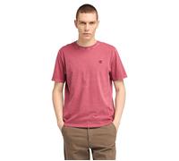 Timberland Dunstan River Garment Dye Short Sleeve Tee Dark Red Taglia: XXL | Magliette basic Outlet | Uomo | Rosso