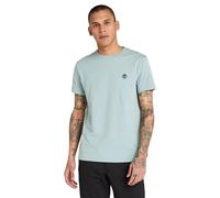 Timberland Dunstan River Short Sleeve Tee Silver Blue Taglia: M | Magliette basic Outlet | Uomo | Blu