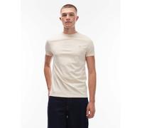 Timberland - Dunstan - T-shirt bianco sporco con logo piccolo sul petto 91-97 CM