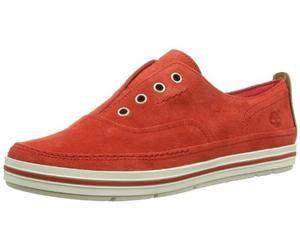 Timberland EKCASCBAY LACLESS RE Red, Sneaker Donna, Rosso (Rot (Red)), 38.5