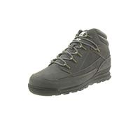Timberland Euro Rock Water Resistant Basic, Stivali, Uomo, Dark Grey Nubuck, 47.5 EU