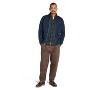 Timberland Exeter River Brushed Back Full Zip Funnel Neck Dark Sapphire Taglia: M | Giacche leggere Outlet | Uomo | Blu