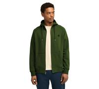 Timberland Exeter River Brushed Back Full Zip Hoodie Black Forest Green Taglia: S | Giacche Outlet | Uomo | Nero