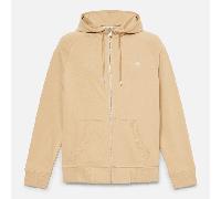 Timberland - Felpa con Cappuccio e Zip Intera Exeter River da Uomo in beige, Uomo, beige, Taglia: S