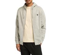 Timberland Felpa da Uomo con Cappuccio e Zip Exeter River Grigio Taglia S Codice TB0A2BNB052 Grigio