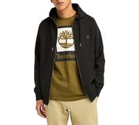 Timberland - Brushed Back Full Zip Hoodie - Felpa con cappuccio M nero