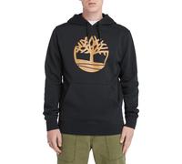 Timberland Felpa con cappuccio Core Tree Logo Brushback Nero M Uomo