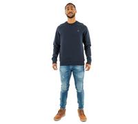 Timberland Felpa da Uomo Girocollo con Rovescio Spazzolato Exeter River Blu Taglia M Codice TB0A2BNKZ02