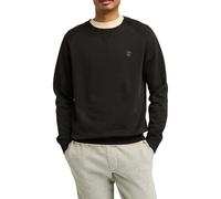 Timberland Exeter River Brushed Back, Felpa Girocollo Uomo, TB0A2BNK (IT, Testo, XL, Regular, Regular, Nero)