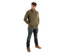 Timberland - Exeter River Brushed Back Full Zip Funnel Neck Verde - Abbigliamento M Verde