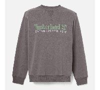 Timberland - Felpa Girocollo Established 1973 da Uomo in grigio scuro, Uomo, grigio, Taglia: XL