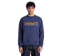 Timberland Felpa 1973 logo ricamato girocollo uomo