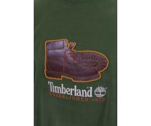 TIMBERLAND - Felpa invernale uomo con patch stivaletti iconici