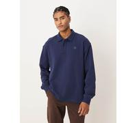 Timberland - Felpa stile polo color caban-Blu navy 107-112 cm