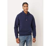 Timberland - Field Boot - Felpa blu peacoat con cappuccio-Blu navy 114-119 CM