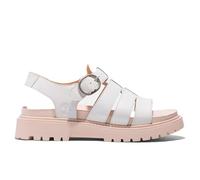 Timberland Fisherman Sandal, Sandalo Donna, Whi Full Grain, 37 EU