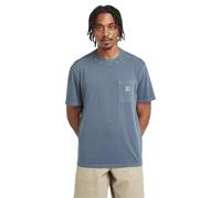 Timberland Garment Dye Chest Pocket Tee Navy Taglia: L | Magliette basic Outlet | Uomo | Blu