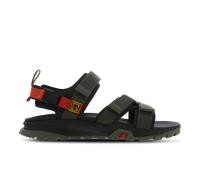 TIMBERLAND Garrison Trail Webbing Sandal - Uomo - Nero / Verde / Arancione - Taglia 43- modello 2024