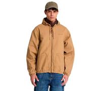 Timberland - Bomber in Tela con Cappuccio da Uomo in marrone, Uomo, marrone, Taglia: 3XL