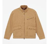 Timberland - Giacca in Tela Strafford da Uomo in marrone, Uomo, marrone, Taglia: S