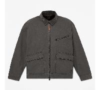 Timberland - Giacca in Tela Strafford da Uomo in nero, Uomo, nero, Taglia: M