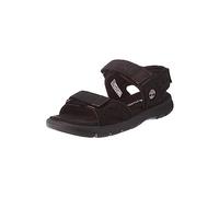Timberland Governor's Island 3 Strap Sandal, Sandali, Uomo, Nero, 41.5 EU