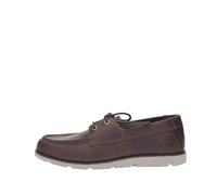 Timberland Grafton bay Lace UP Shoe Medium Brown Full Grain EM4 - Brown Full Grain 42