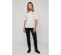 Timberland Graphic Short Sleeve T-shirt Beige L Donna