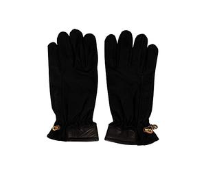 Timberland Guanti Touchscreen in Pelle Winter Hill da Uomo, 0A1EMN (Nero, L)