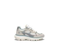 Timberland Hazel Lane Low Lace Up Sneaker Natural Mesh Light Blue Taglia: 38.5 | Sneakers Outlet | Donna | Blu