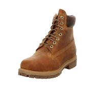 Timberland Heritage 6" Premium Waterproof (Wide Fit) - Stivali Classici Uomo, Marrone (Brown Burnished Full Grain), 46 EU