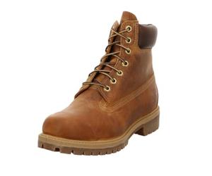 Timberland Heritage 6" Premium Waterproof (Wide Fit) - Stivali Classici Uomo, Marrone (Brown Burnished Full Grain), 43.5 EU