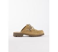 Timberland - Heritage Noreen - Sabot in camoscio beige medio-Neutro 41.5