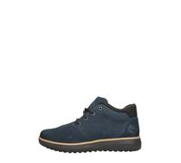 Timberland HUDSON ROAD A69Q5 navy blu mid boot scarpe uomo lacci pelle nabuck 46