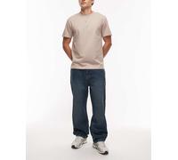 Timberland - Jeans larghi blu lavaggio medio con logo sulla tasca W29