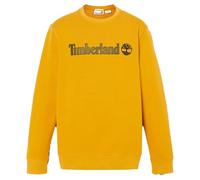 Timberland Kennebec River Linear Logo, Felpa Girocollo da Uomo, TB0A5UJY (IT, Testo, L, Regular, Regular, Giallo)