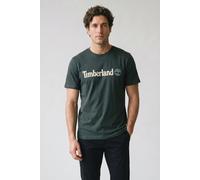 Timberland Kennebec River Linear Logo Short Sleeve Tee Green Gables Taglia: S | T-shirt stampate Outlet | Uomo | Verde