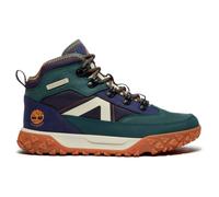 Timberland - Kid's Greenstride Motion 6 Mid Bungee WP Boot - Scarpe per il tempo libero EU 37 blu