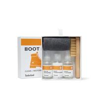 Timberland Boot Kit/Kit pulizia scarpe pelle tessuto nubuck/detergente,crema nutriente, impermeabilizzante, spazzola, panno