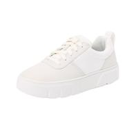 Timberland Laurel Court, Scarpe da Ginnastica Donna, WHI Full Grain, 39 EU Larga