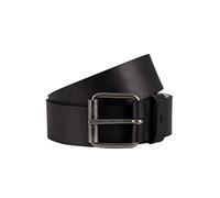 Timberland Leather Man Belt, cintura Uomo, Black, M