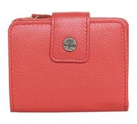 Timberland Leather RFID Small Indexer Wallet Billfold, Piccolo Portafoglio Pelle Donna, Rosso/Escursione, Tinta Unita (Getaway Solids), Taglia Unica